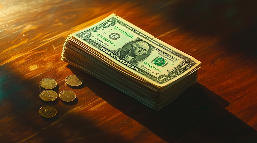 ghanee.step_A_stack_of_crisp_dollar_bills_neatly_arranged_on_a__07399d15-3c03-4ec2-b0e1-12cd37ca46bb.png